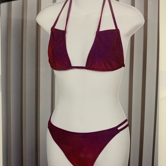 NWT 90s BISOU BISOU SHIMMERY PURPLE - Picture 8 of 8